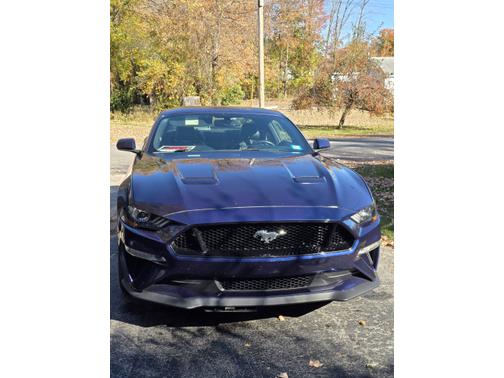 Blue 2018 Ford Mustang GT Premium