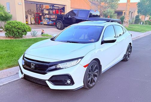 White 2019 Honda Civic Sport Touring