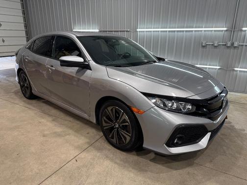 Silver 2017 Honda Civic EX