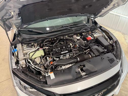 Silver 2017 Honda Civic EX