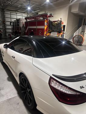 White 2013 Mercedes-Benz SL-Class SL 63 AMG