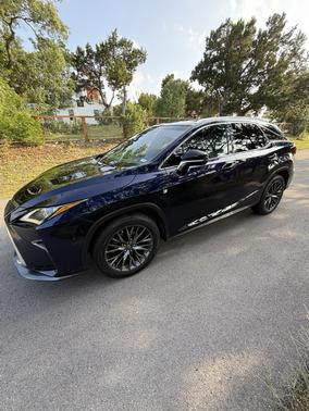 Blue 2016 Lexus RX 350 F Sport