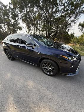 Blue 2016 Lexus RX 350 F Sport