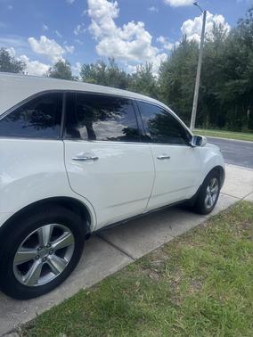 White 2012 Acura MDX 3.7L Technology