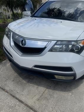White 2012 Acura MDX 3.7L Technology