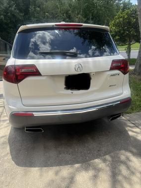 White 2012 Acura MDX 3.7L Technology