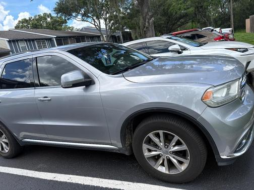 Silver 2016 Dodge Durango Limited