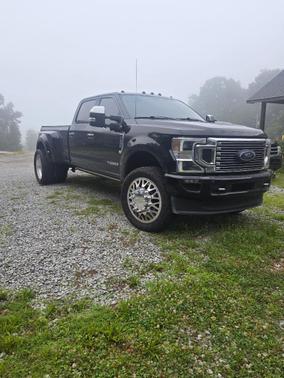 Black 2020 Ford F-350 Platinum