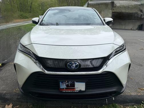 White 2021 Toyota Venza LE