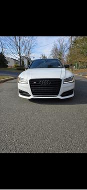 White 2017 Audi S8 4.0T Plus