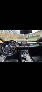 White 2017 Audi S8 4.0T Plus