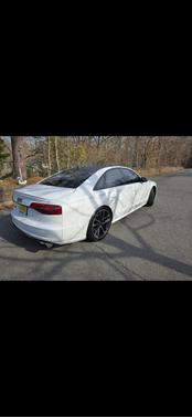 White 2017 Audi S8 4.0T Plus