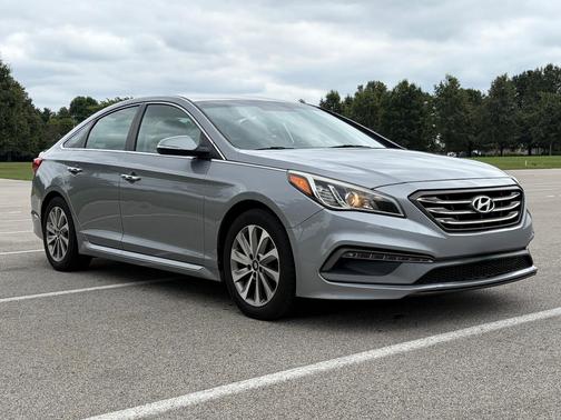 Gray 2015 Hyundai SONATA Sport