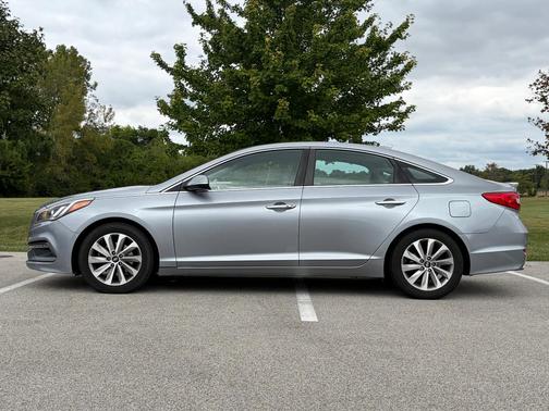 Gray 2015 Hyundai SONATA Sport