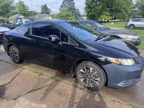 Black 2013 Honda Civic EX
