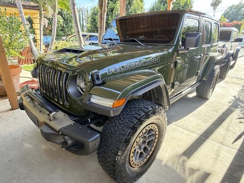 Green 2022 Jeep Wrangler Unlimited Rubicon 392