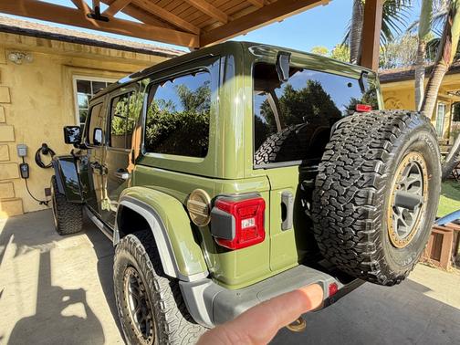 Green 2022 Jeep Wrangler Unlimited Rubicon 392