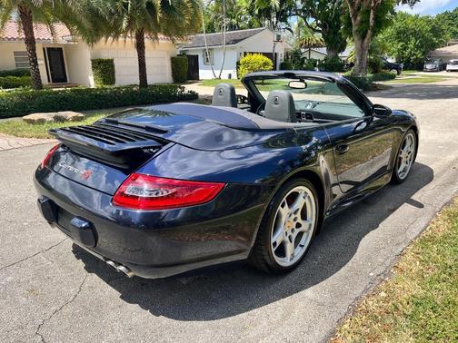 Blue 2006 Porsche 911 911 Carrera 4S Cabriolet