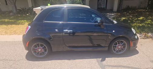 Black 2013 FIAT 500C Abarth