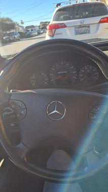 Black 2001 Mercedes-Benz CLK-Class 55 AMG