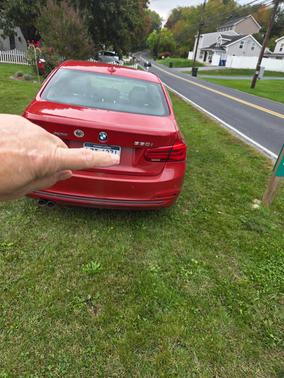 Red 2018 BMW 330 i xDrive