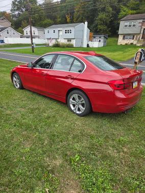 Red 2018 BMW 330 i xDrive