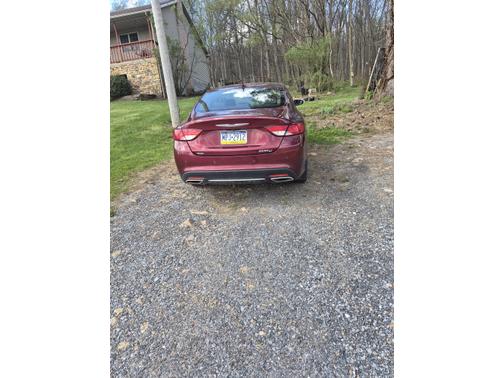 Red 2015 Chrysler 200 C