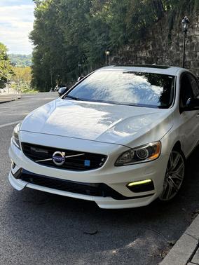 White 2017 Volvo S60 Polestar