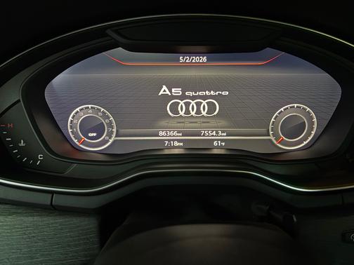 Gray 2019 Audi A5 Sportback 45 Premium Plus