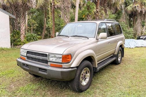 Beige 1994 Toyota Land Cruiser Base