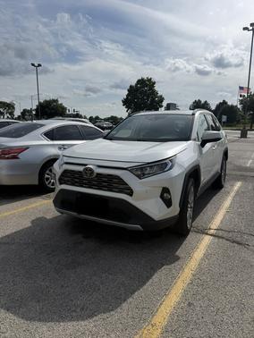 White 2021 Toyota RAV4 Limited