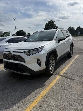 White 2021 Toyota RAV4 Limited
