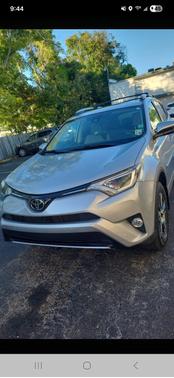 Silver 2017 Toyota RAV4 XLE