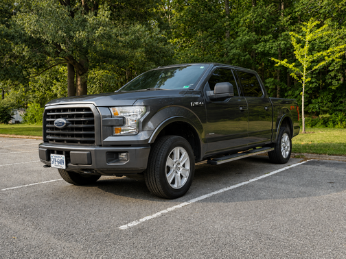 Gray 2016 Ford F-150 XLT