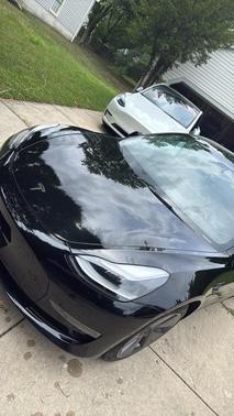 Black 2022 Tesla Model 3 Base