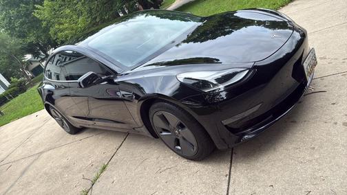 Black 2022 Tesla Model 3 Base