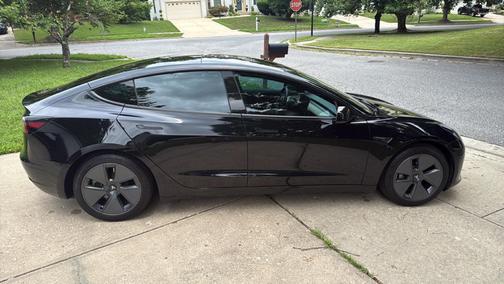 Black 2022 Tesla Model 3 Base