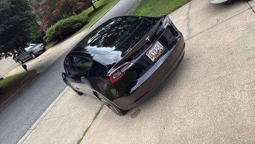 Black 2022 Tesla Model 3 Base