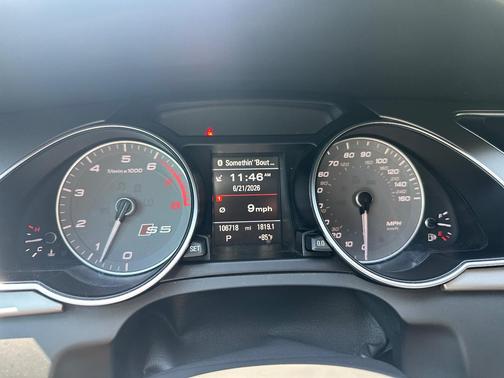 Black 2015 Audi S5 3.0T Premium Plus