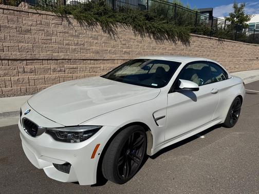 White 2018 BMW M4 Base