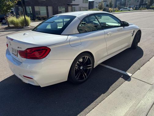 White 2018 BMW M4 Base