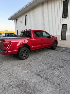Red 2021 Ford F-150 XLT