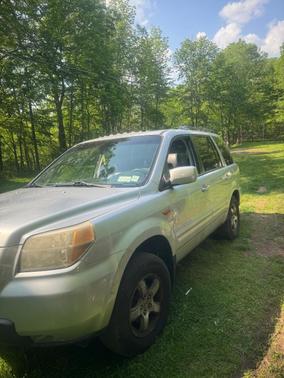 Gray 2008 Honda Pilot EX-L