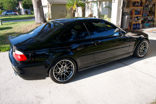 Black 2003 BMW M3 Base