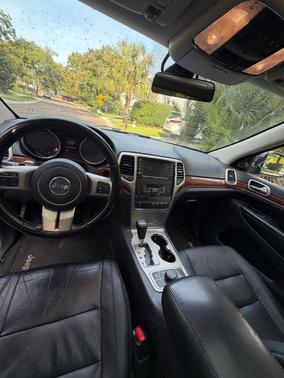 Blue 2012 Jeep Grand Cherokee Limited