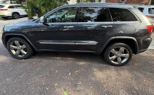 Blue 2012 Jeep Grand Cherokee Limited