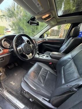 Blue 2012 Jeep Grand Cherokee Limited