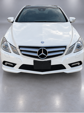 White 2010 Mercedes-Benz E-Class E 550