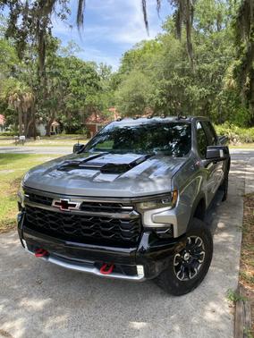 Silver 2024 Chevrolet Silverado 1500 ZR2