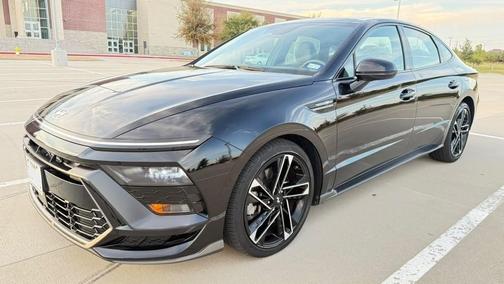Black 2024 Hyundai SONATA N Line